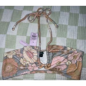 Floral Halter crop Top